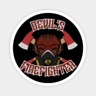 Devil's Firefighter Magnet